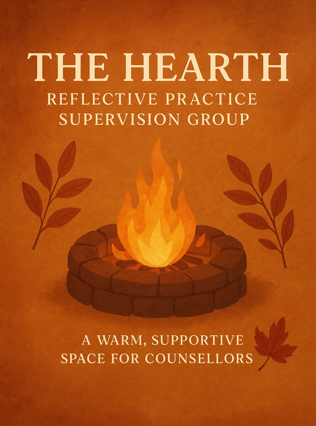 🔥🌿 The Hearth is almost here 🌿🔥

In just over two weeks, we’ll gather for the very first time around our virtual fire.

The Hearth is a reflective practice supervision group for counsellors – a space to pause, share, and connect as we move into the winter months.

✨ Closed group of 6 counsellors
✨ Starting October | 1st Monday monthly | 6–8pm
✨ Online via Google Meet
✨ WhatsApp support + shared resources
✨ £30 per session | 6-month commitment

If you’ve been looking for a supervision space that feels warm, human, and supportive, this might be the circle for you.

There are still places available – message me if you’d like to join us at The Hearth 🔥

#counsellors #therapists #supervision #counsellingsupervision #supportforcounsellors