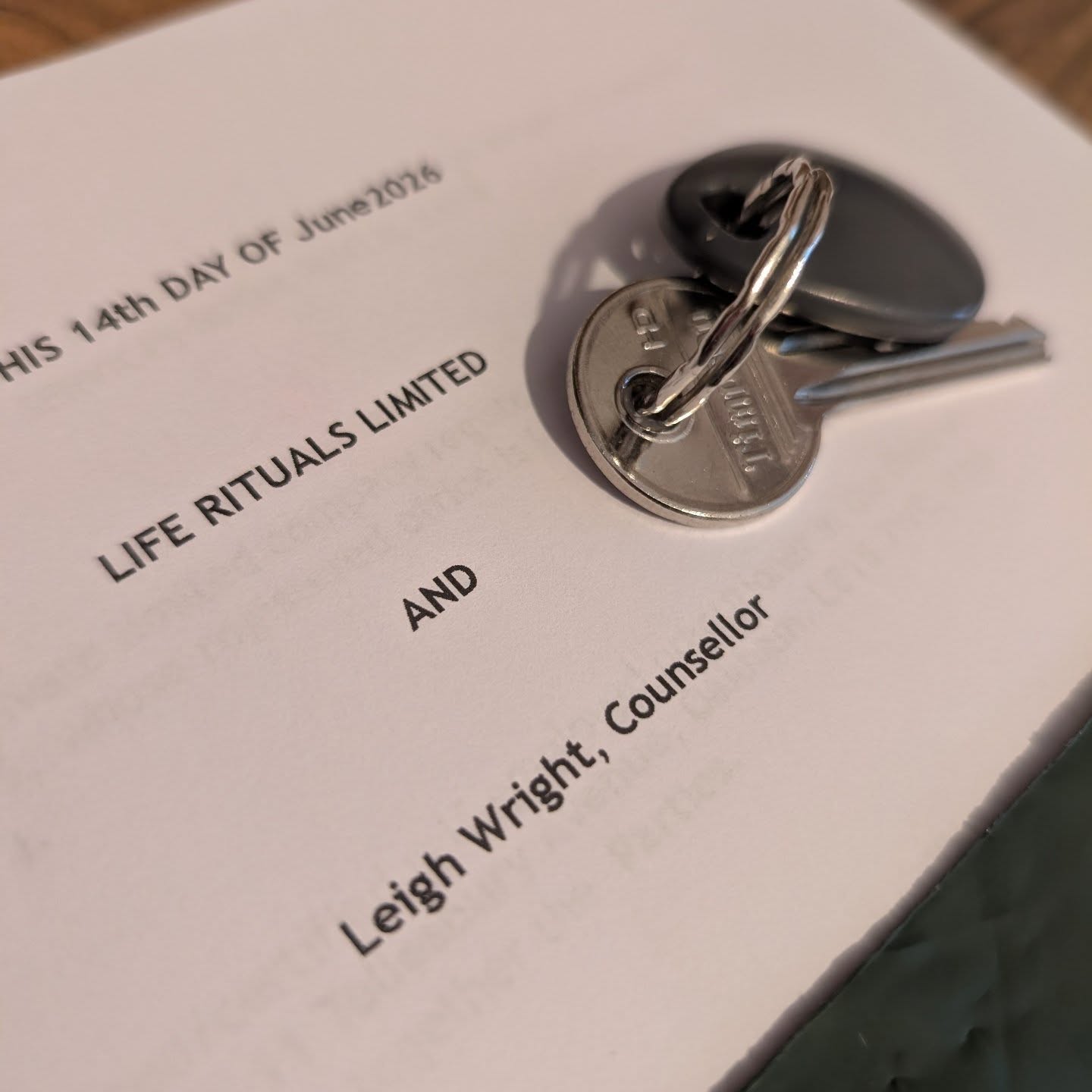 Today I signed the contract for my new counselling office.

After two years away from face-to-face counselling, I've spent a lot of time reflecting on how I want to practice and what feels right for me at this stage of my journey.

As counsellors, we're often encouraging our clients to listen to themselves, notice what feels aligned, and make choices that honour their needs and values. I think it's just as important that we do the same for ourselves.

There are so many ways to work as a counsellor, and no single approach is right for everyone. Whether you work online, face-to-face, outdoors, or a combination of these, finding a space that feels comfortable, authentic, and supportive of your way of working matters.

This new office isn't just a room. It's a space that feels aligned with who I am as a practitioner and the kind of therapeutic relationships I want to offer. I'm looking forward to welcoming clients into it soon.

Sometimes the right next step isn't about doing what everyone else is doing. It's about listening carefully to yourself and trusting what feels right for you.

#counselling #therapy #oakham #rutland